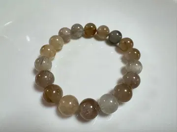 래빗헤어 루틸 11mm / 안지름 17cm 팔찌 파워스톤