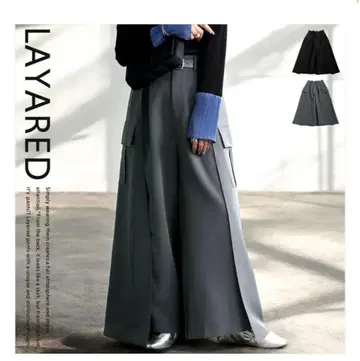 antiqua 안티카 레이어드 팬츠