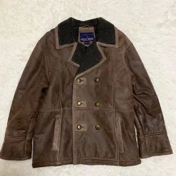 [ 레어 ] 90s vintage 천연 가죽 플라이트 자켓 가죽 자켓 M