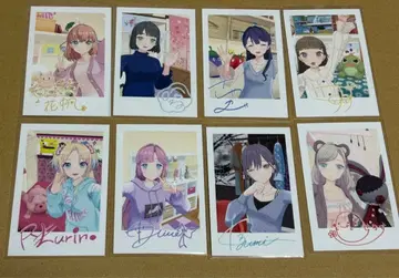 러브 라이브  5th 폴라로이드풍 카드 8종 세트