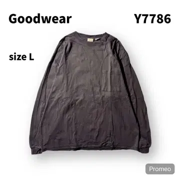 [ 즉시 구매 OK ] Goodwear 긴팔 T셔츠 사이즈 L 블랙