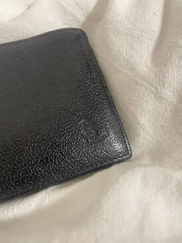 일비종떼 접이식 지갑 가죽 블랙
