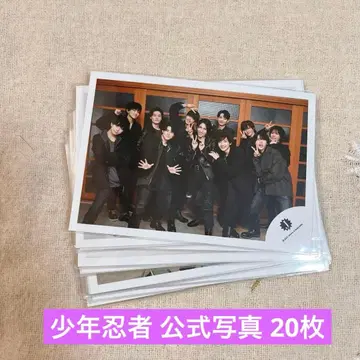 [ 소년 닌자 ] 집합 혼합 공식 사진 20장 J 로고 오레반 도리보