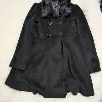 더블 브레스트 롱 코트 CECIL McBEE (세실 맥비)