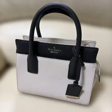 케이트 스페이드 핸드백 베이지/블랙