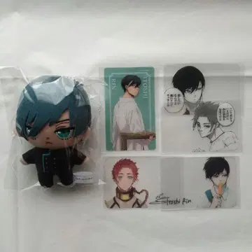 블루 록 봉제 인형 클리어 카드 묶음 판매