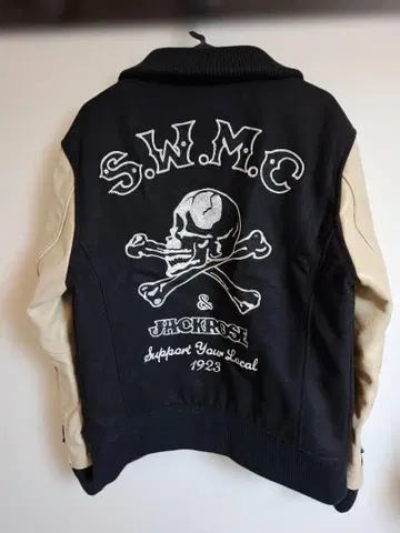 SKULL WORKS x JACKROSE 바시티 자켓