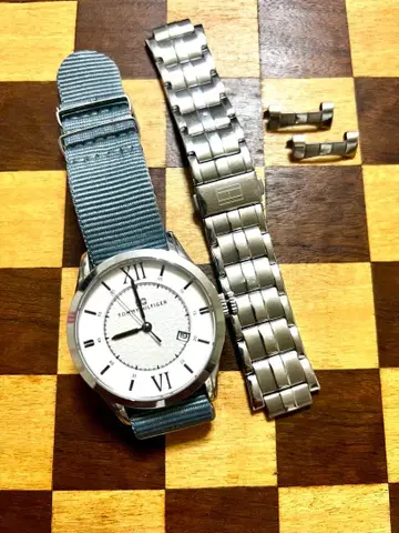 Tommy Hilfiger 시계 실버 그레이