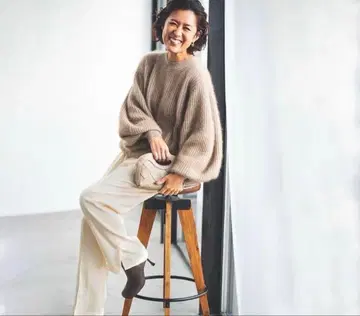 Lachement 라슈몽 벌룬 슬리브 니트