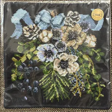 미개봉 페이 링 워시 손수건 네이비