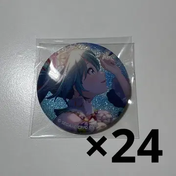 프로세카 하츠네 미쿠 캔뱃지 3B 카라페스 24개