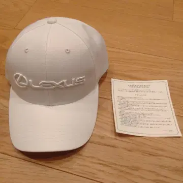 Lexus 화이트 캡 로고 자수