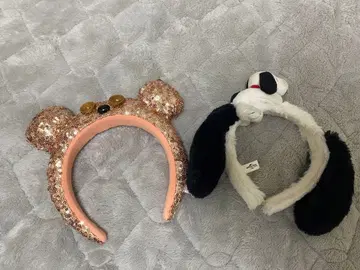 USJ 유니버셜 머리띠 스누피 팀