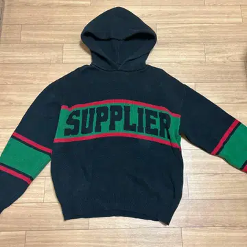 [새상품급] SUPPLIER 후드 부착 맨투맨 남성용 S 사이즈