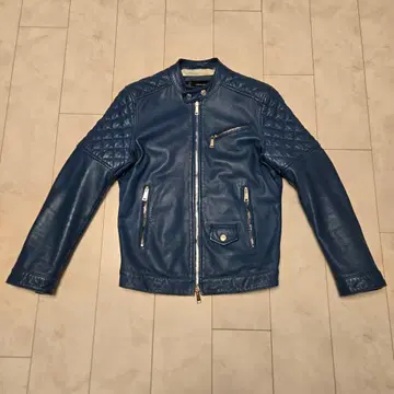 DSQUARED2 싱글 라이더 자켓 블루 XS 사이즈