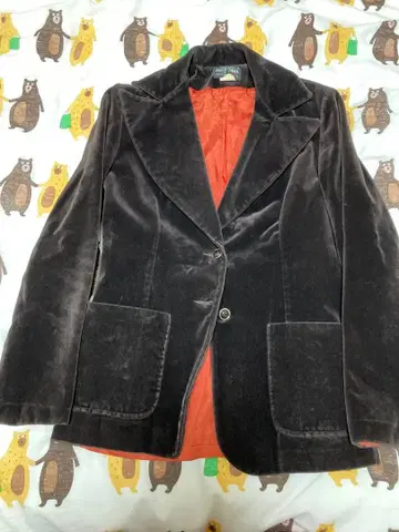 빈티지 PANT-MAN 다크 브라운 테일러드 자켓 캐나다제