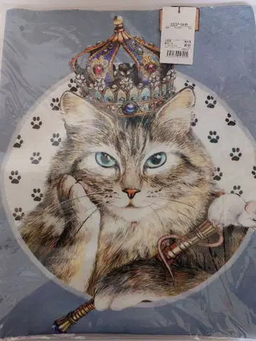 LA LUICE 고양이 왕관 디자인 토트백