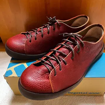 일본제 Regatta Canoe 남성용 소가죽 신발
