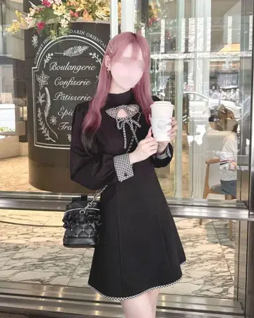 허니 뮤우 클래시컬 리본 원피스