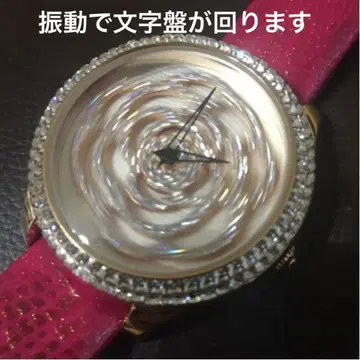 정가 62,000엔 ruruca 스와로브스키 루루카 그루그루 시계