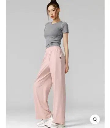 젝시믹스 xexymix 와이드 팬츠 핑크 블루