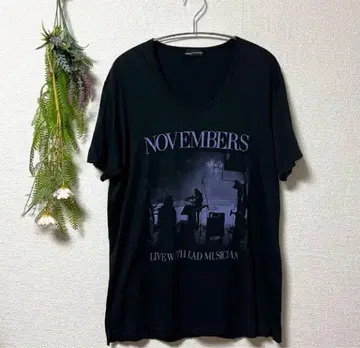 [LAD MUSICIAN] THE NOVEMBERS 밴드T