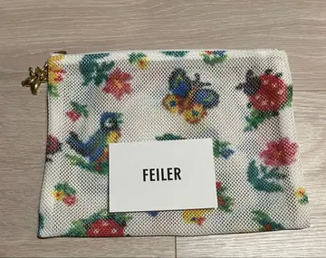 페이러 하이지 메쉬 파우치 M 화이트 메쉬