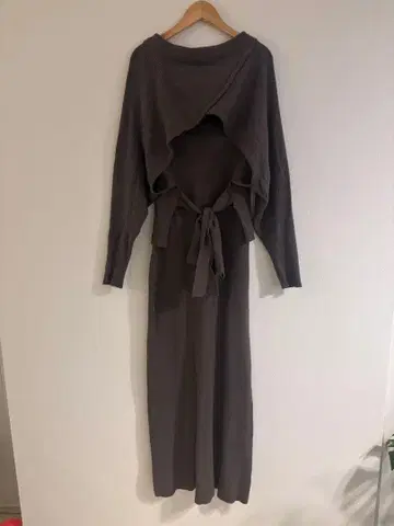 emmi 셋업 니트 원피스