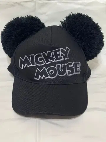 디즈니 미키 캡 폼폼