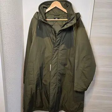 UNIQLO C 후디드 코트 올리브 L