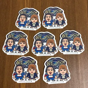 요시모토 개그맨 감자 스틱 홍생강 7개 세트