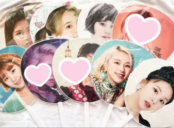 TWICE 채영 부채 6점 묶음 판매