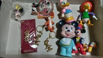미사용 미키 미니 도날드 키링 세트