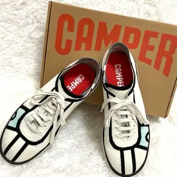 CAMPER 캠퍼 그래픽 디자인 스니커즈 37 24cm