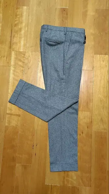 인코텍스 플란넬 테이퍼드 슬랙스 그레이