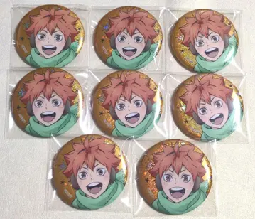 하이큐 코스모 월드 히나타 쇼요 배지 8점 세트