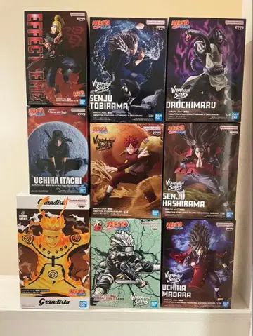 나루토 피규어 세트 묶음 판매 16일까지