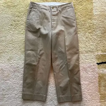 정가 52,800엔 A.PRESSE 빈티지 US ARMY 치노 팬츠