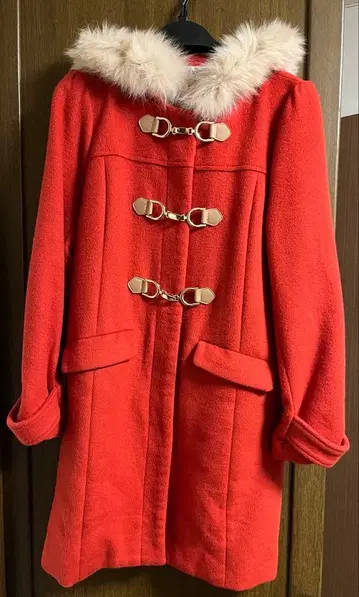 MISCH MASCH 더플 코트 오렌지