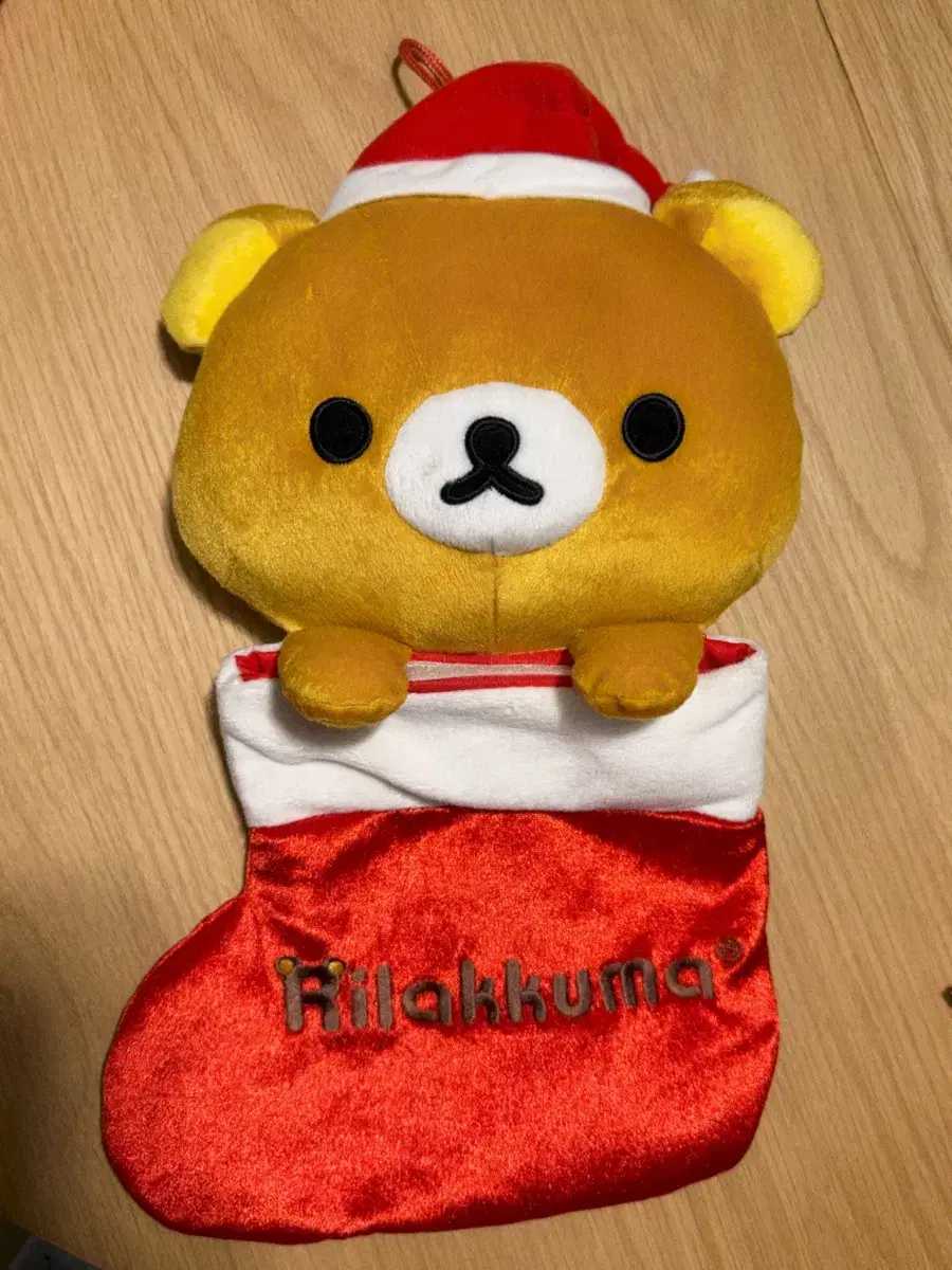 Rilakkuma Christmas sock doll