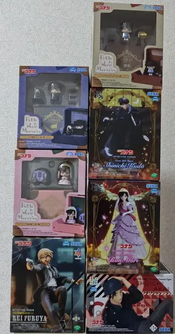 명탐정 코난 피규어 7체 세트