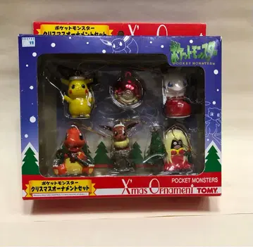 포켓몬 크리스마스 오너먼트 세트 TOMY