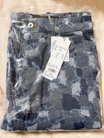 NO ID. 패치워크 데님 이지 와이드 PT 팬츠 1