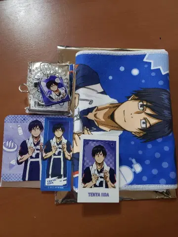 이이다 텐야 극락탕 타월 굿즈 세트