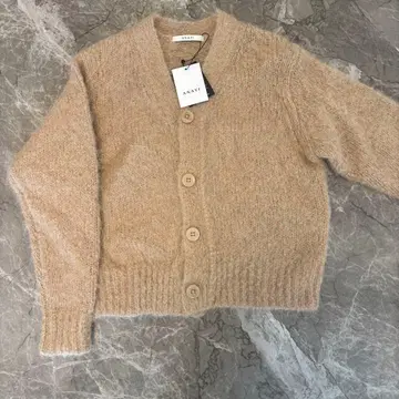 ANAYI 가디건 모헤어 알파카 아나이 36 택 포함 미사용 새상품