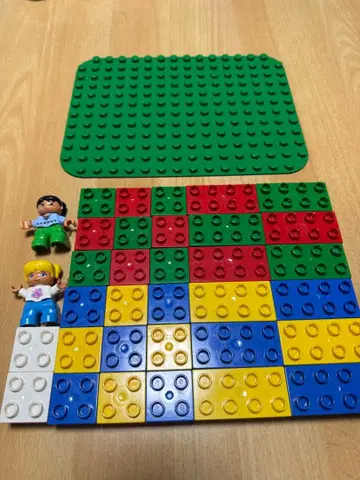 LEGO duplo 듀플로 여아 기판 세트 블록 사람