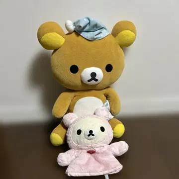 리락쿠마 코리락쿠마 봉제 인형 2체 세트