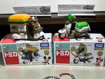 토미카 디즈니 모터스 델리카트슨 세븐일레븐 한정 2대 세트