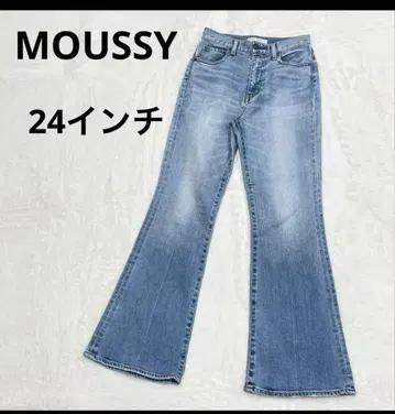 새상품급 마우지 FLARE 플레어 데님 사이즈 24