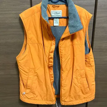 L.L.Bean 남성용 L 오렌지 베스트